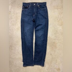 Levi's Dark Blue Straight Jeans